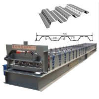 Floor Decking Roll Forming Metal Steel Floor Tile Making Machine