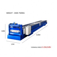 Good services color steel cold press colourful roof corrugated tile roll forming machine