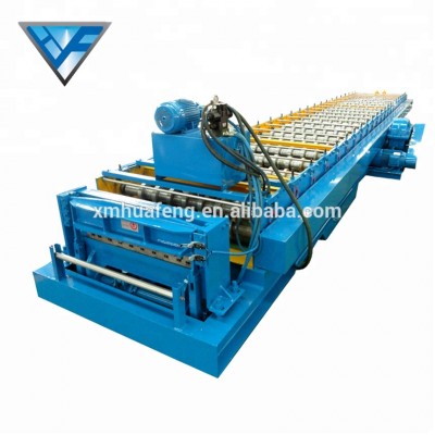 Galvanized Steel Floor Deck Sheet Plate Roll Forming Machine