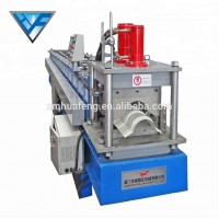 YX115-300 metal steel roof tile top ridge cap cold roll forming machine