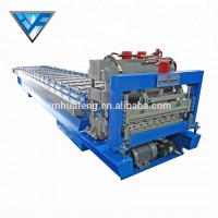 Automatic Color Steel Profile Step Tile Roll Forming Machine 25-162-810