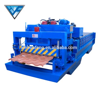 Roof Sheet Forming Machine Prefab House Using Color Steel Glazed Tiles Forming Machine